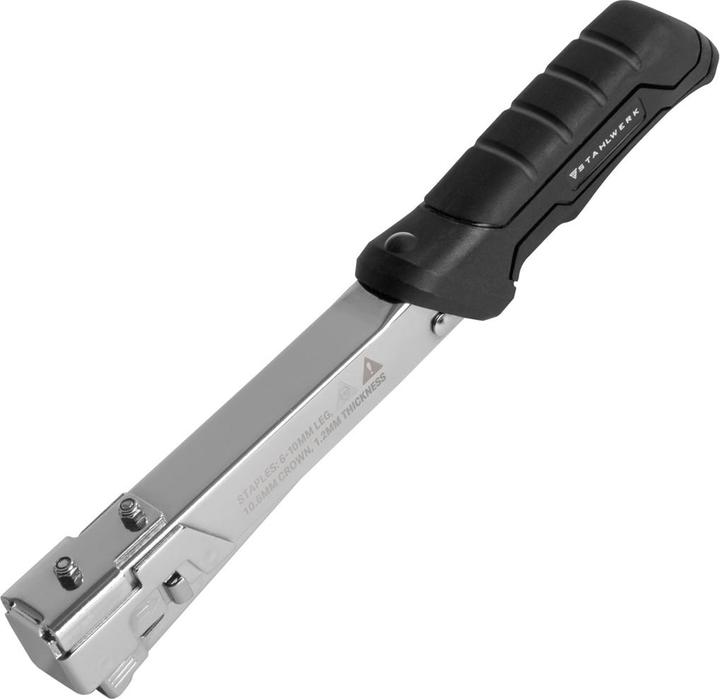 Produktbild Stahlwerk Hammertacker Schlagtacker Handtacker Klammergerät + 1000 Klammern