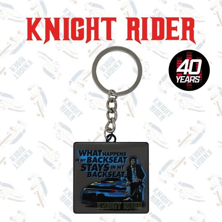 Produktbild Fanattik Knight Rider porte-clés métal 40th Anniversary Limited Edition