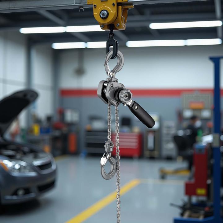 Image du produit Wiltec Palan chaîne manuel levier VM0.5 mécanique 0,5t 1,5m Hauteur levage 1,5m