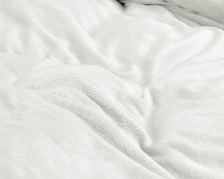 Actual product image Sleeptime Duvet cover velvet plain (Duvet cover, 200 x 220 cm)