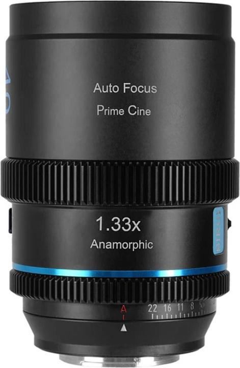 Image du produit Sirui 40AF 133X-EB 40mm T1.81.33X S35 AF Anamorphic Objektiv (E mount, Blue Flare) (Sony E, Plein format)