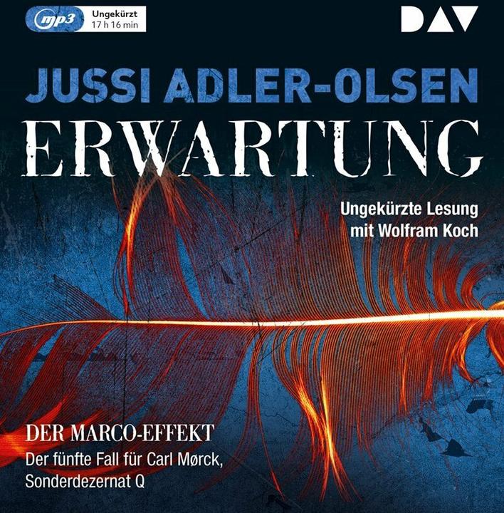 Produktbild Erwartung (Jussi Adler-Olsen, Wolfram Koch, Hannes Thiess, Deutsch)