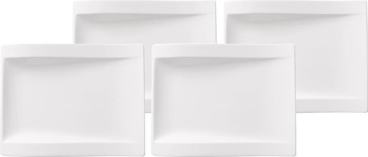 Produktbild Villeroy & Boch Multipack NewWave Frühstücksteller rechteckig - 4 Stück (4 x, 20 cm)