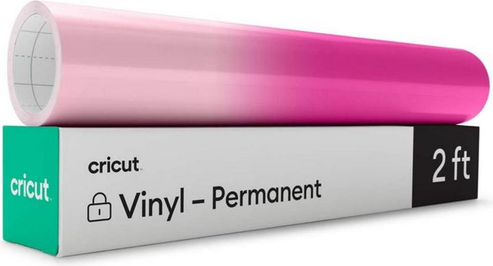Produktbild Cricut Vinylfolie Kälteaktiviert 30 x 60 cm, Hellpink/Magenta