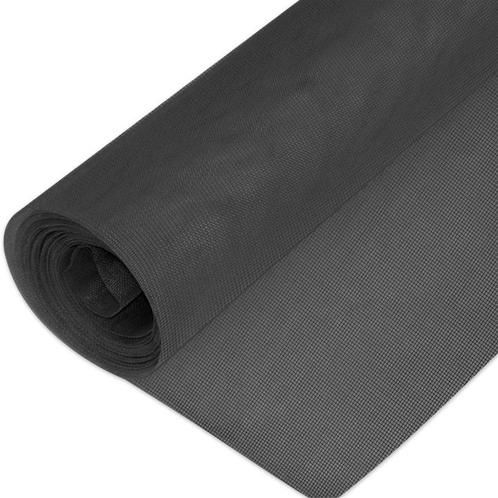 Intirilife Fly Net in Black Width 100cm (100 x 100 cm)