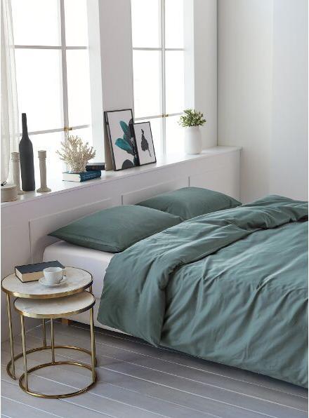Immagine prodotto Living Home Uni Satin 100 (Copripiumino, 160 x 240 cm)