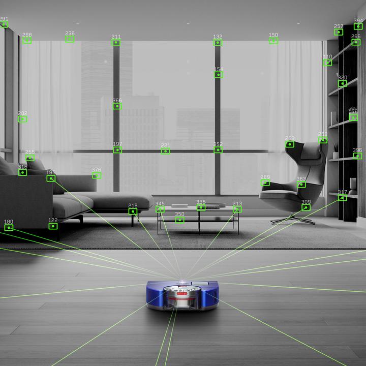 Productafbeelding Dyson 360 Vis Nav (Robotstofzuiger)