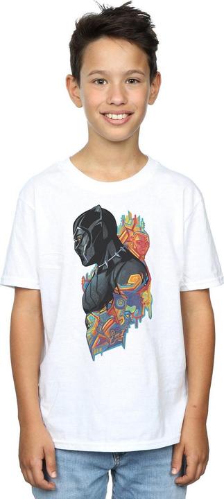 Produktbild Jungen Black Panther Profil TShirt (152, 158)