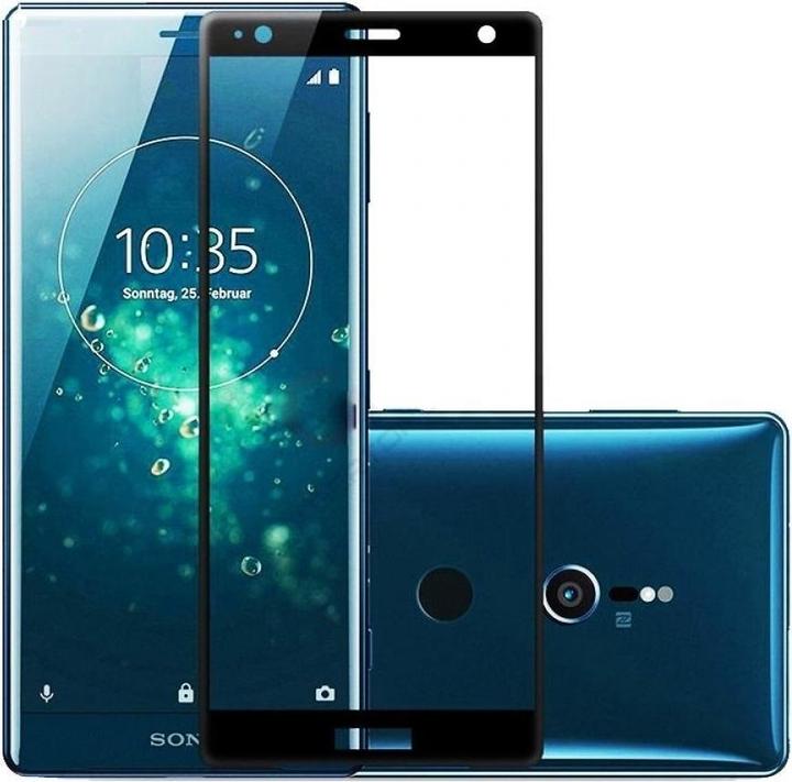 Produktbild Screenguard Sony Xperia XZ2 Premium Full Screen Panzerglas Schutzfolie 2.5D 9H (1 Stück, Sony Xperia XZ2 Premium)