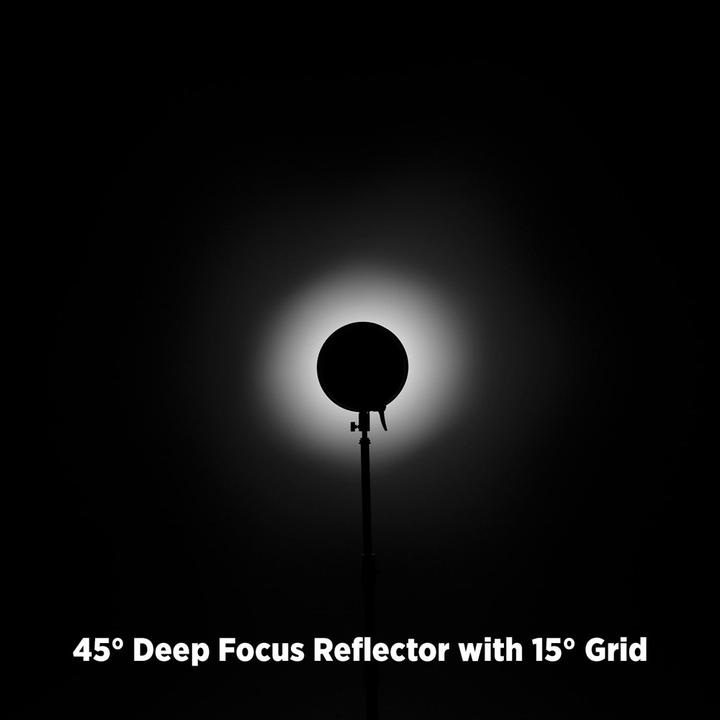 Actual product image Westcott 45-Degree Deep Focus Reflector with Honeycomb Grids & Diffusion (Reflector)