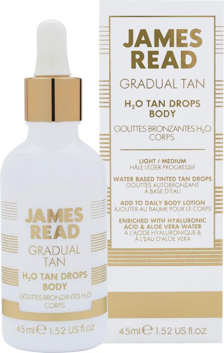 Produktbild James Read Gradual Tan H2O Tan Drops (Selbstbräunungsserum, 45 ml)