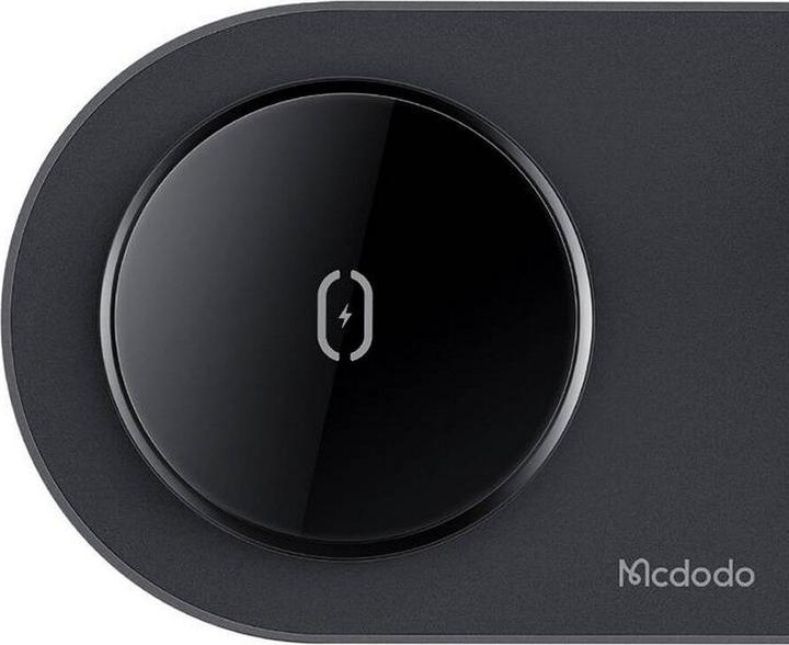 Image du produit Mcdodo Chargeur sans fil 3 en 1 15W - Noir (15 W)