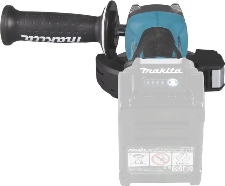 Actual product image Makita 40V Battery Angle Grinder GA044GZ (125 mm)