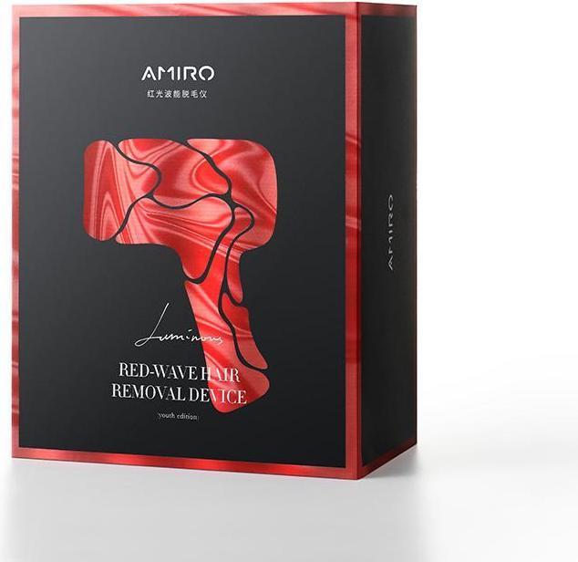 Actual product image Amiro Ice Point Red Light Wave Hair Removal Device