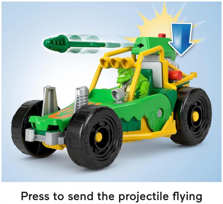 Produktbild Fisher-Price Mattel Imaginext Dc Super Friends - Killer Crock Buggy για 3+ Ετών HML05