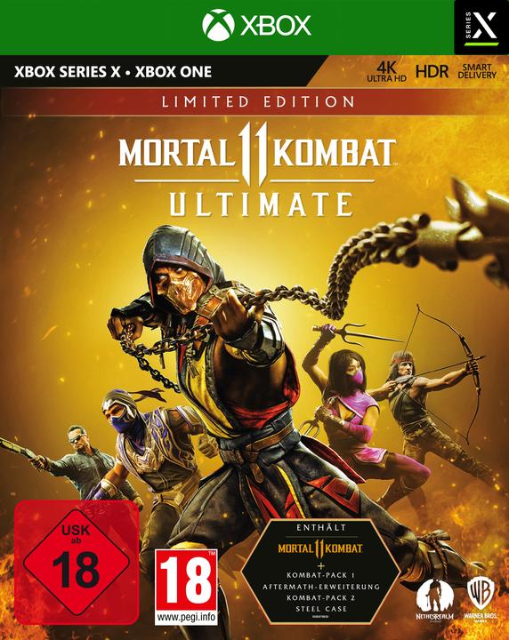 Produktbild WB Mortal Kombat 11 Ultimate - Limited Edition (Xbox One X, Xbox Series X, DE)