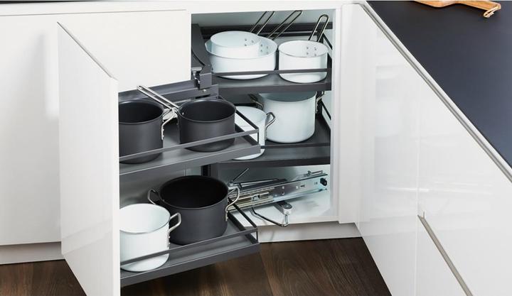 Actual product image Hettich Ferramenta girevole per basi ad angolo Moving Corner (1 pcs.)