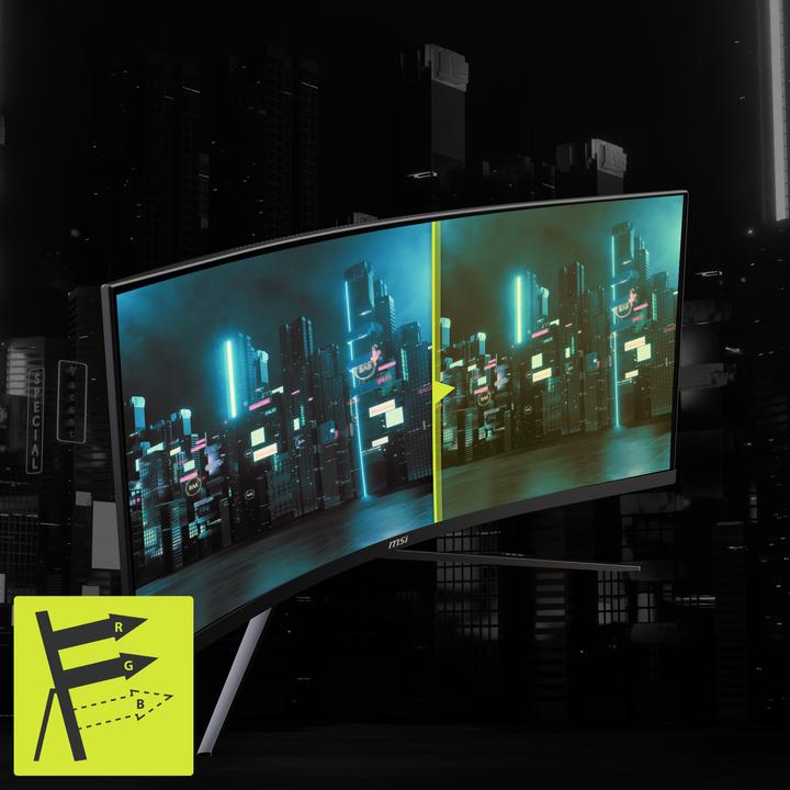 Produktbild MSI MAG 345CQRDE (3440 x 1440 Pixel, 34")