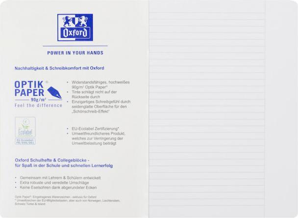 Immagine prodotto Oxford Quaderno di esercizi, A4, sentenza 25 (A4, Righe, Copertina rigida)
