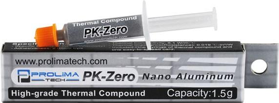 Image du produit Prolimatech Pâte thermique PK-Zero Aluminium (6 W/m K, 1.50 g)