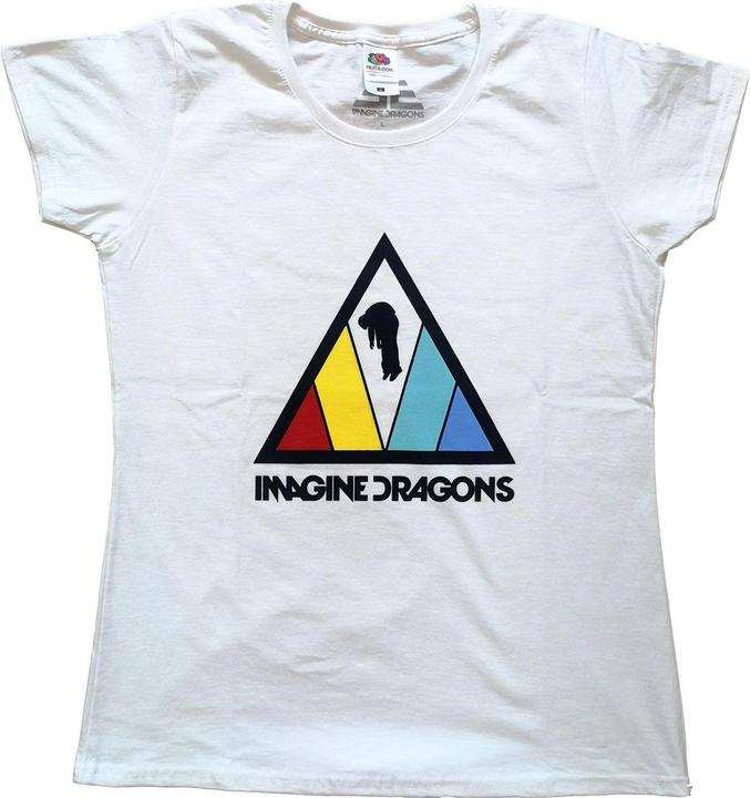 Imagine Dragons Womens/Ladies Triangle Logo T-Shirt