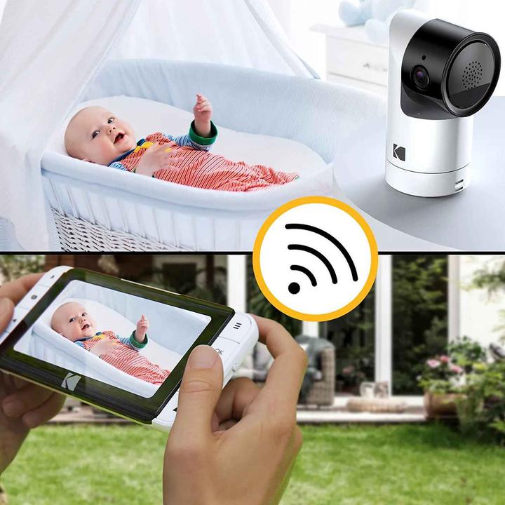 Actual product image Kodak Cherish C525P Smart Baby Monitor (Video & Audio)
