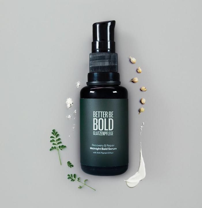 Produktbild Better be bold Bartöl und Glatzenöl - Bald Head & Beard Oil with Diamond Shine-Effect