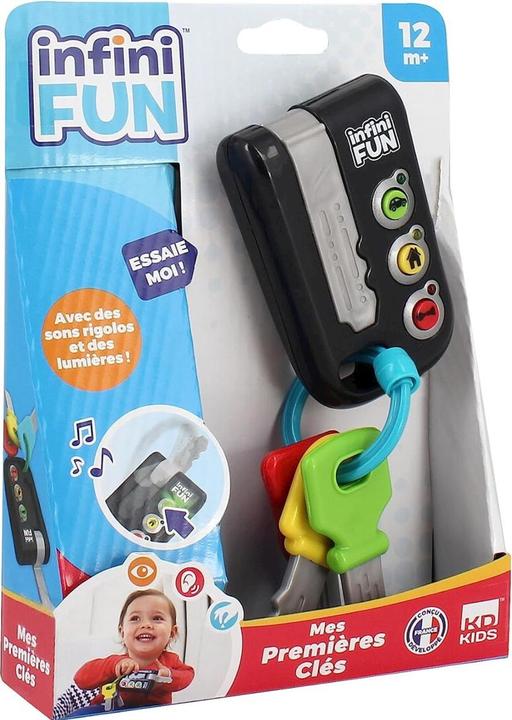 Actual product image KD Toys Infinite Fun Sound Keys (French)