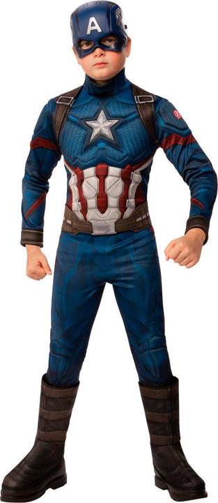 Produktbild Rubies Avengers Endgame - Captain America Kostüm für Kinder Deluxe (116, 122)