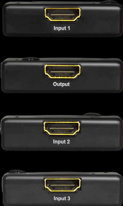 Actual product image LogiLink Switch HDMI port, 1080p/60Hz, Mini, HDCP, CEC