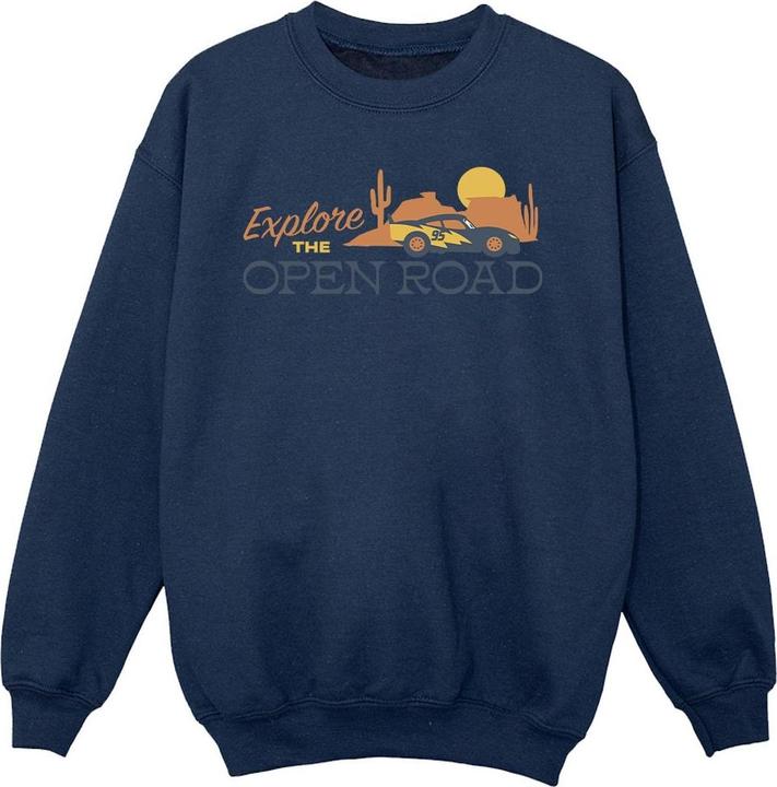 Image du produit Disney - Sweat CARS EXPLORE THE OPEN ROAD - Fille (116)