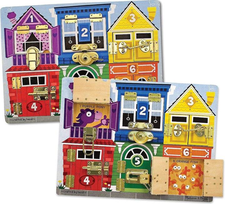 Produktbild Melissa & Doug Brett mit Verschlüssen