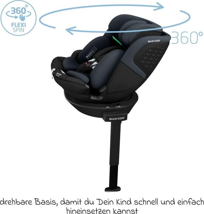 Actual product image Maxi-Cosi Emerald 360 S (Reboarder, ECE R129/i-Size Standard)