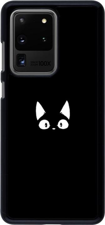 Actual product image PhoneLook Cover Funny cat on black (Samsung Galaxy S20 Ultra)
