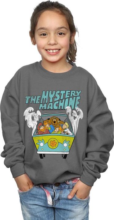 Actual product image Scooby Doo Girls Mystery Machine Sweatshirt (128)