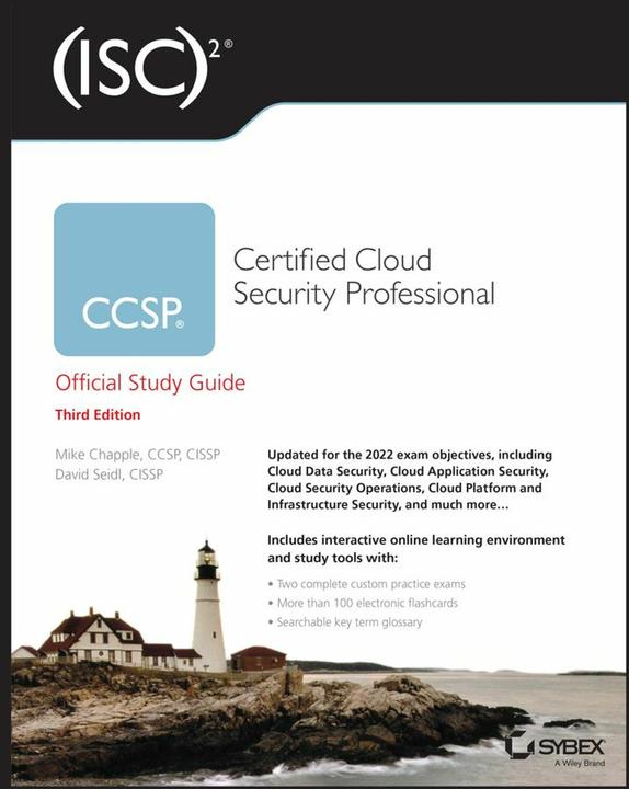 Image du produit (ISC)2 CCSP Certified Cloud Security Professional Official Study Guide (Anglais, Mike Chapple, David Seidl, 2022)