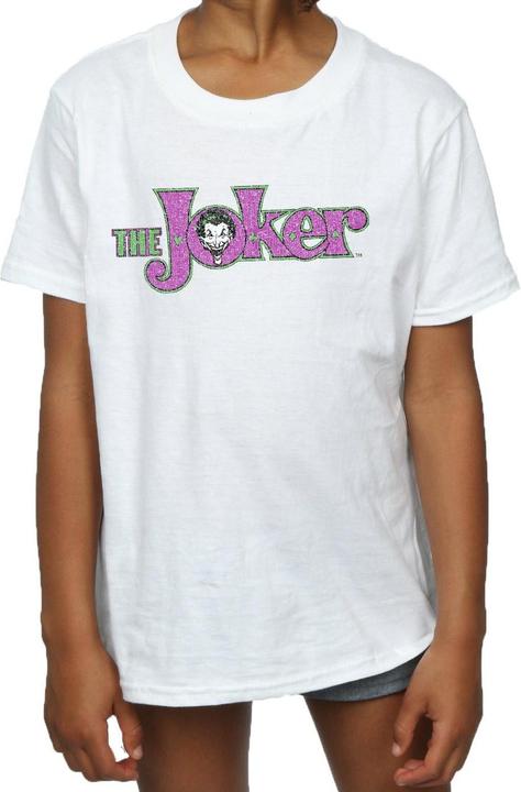 Immagine prodotto The Joker Crackle Logo Maglietta Ragazze (128)