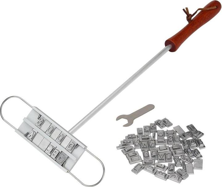 Immagine prodotto PhoneLook Fer à marquer viande et légumes pour gril Branding Iron Cow-boy BBQ à l'américaine
