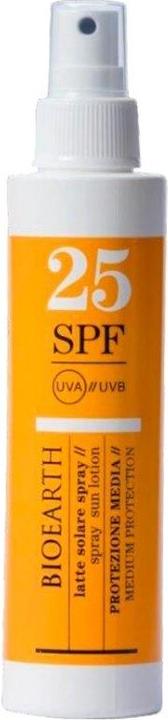 Image du produit Bioearth Lait solaire spray SPF 25 (Spray solaire, SPF 25, 150 ml)