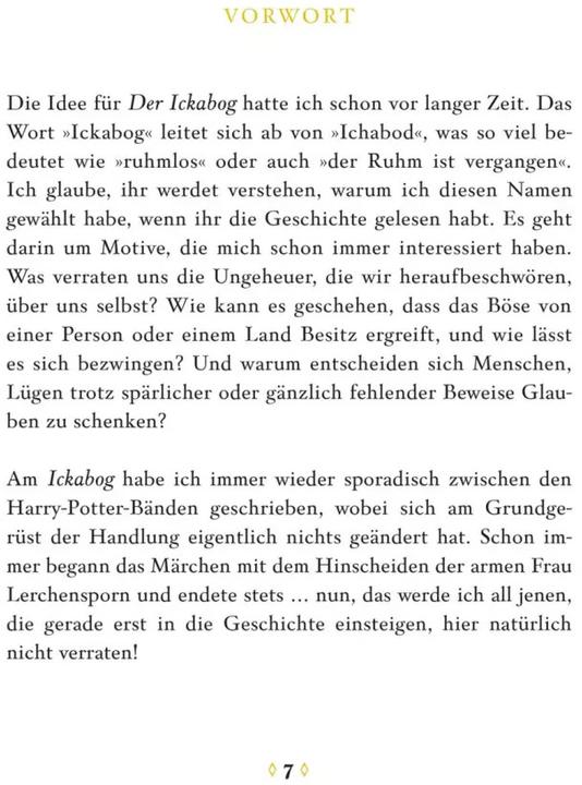 Image du produit Der Ickabog (Allemand, J.K. Rowling, Frederick Ploughman, 2020)