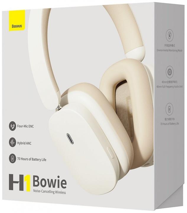 Actual product image Baseus Bowie H1 (ANC, 40 h, Wireless)