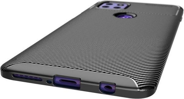 Productafbeelding MU Style Koolstofvezel TPU Softcase-serie (Motorola Moto G 5G)