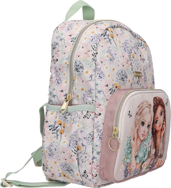 Actual product image Top Model Topmodel - TOPModel Backpack SUMMER FEELING - Pink and Sage Green - Small (413306)