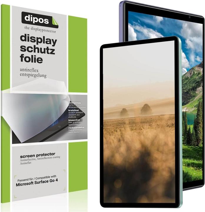 Dipos Schutzfolie Matt für Microsoft Surface Go 4 (1 Stück, Microsoft Surface Go 4)