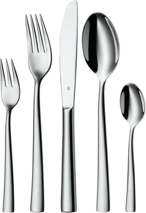WMF Essbesteck Besteckset 6 Personen Philadelphia 30tlg Monobloc Edelstahl 18/10 poliert (30 Stück, Besteck Set)