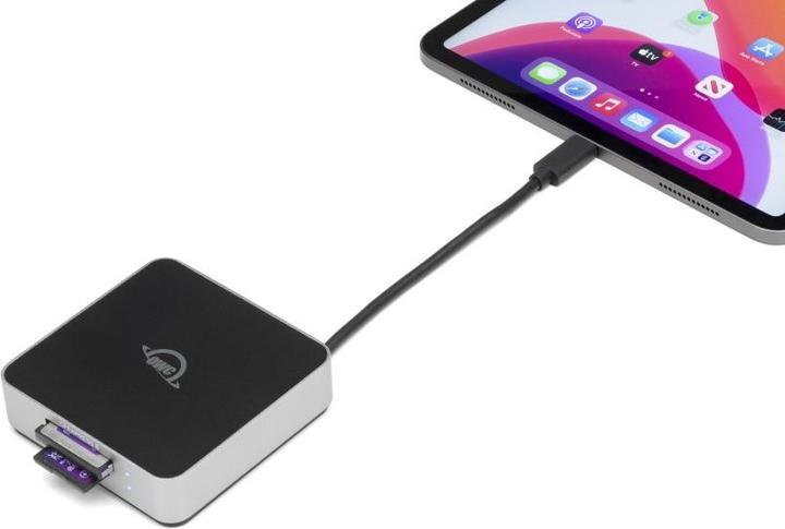 Actual product image OWC Atlas Dual CFexpress + SD Card Reader (USB 3.2 Gen 2, USB-C)
