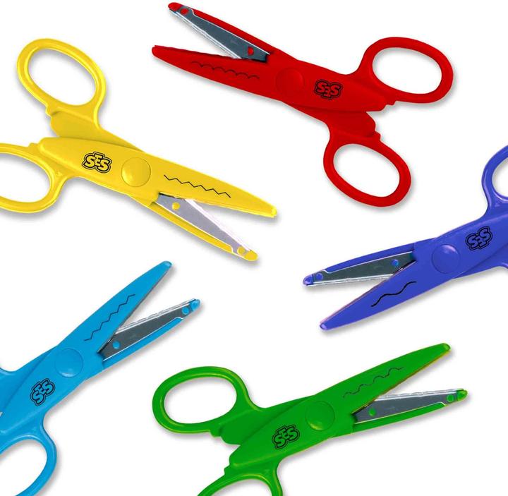 Actual product image Ses Zigzag scissors (14 cm)