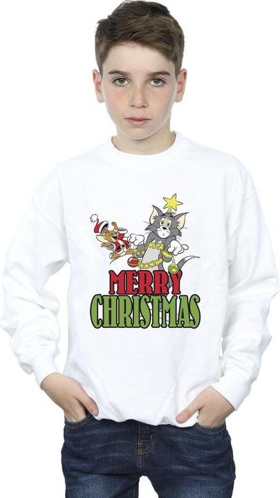 Image du produit Tom & Jerry - Sweat MERRY CHRISTMAS BAUBLES - Garçon (152, 158)