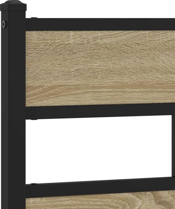Image du produit VidaXL Cadre de lit Lit simple sans matelas 90x190 cm bois composite (90 x 190 cm)