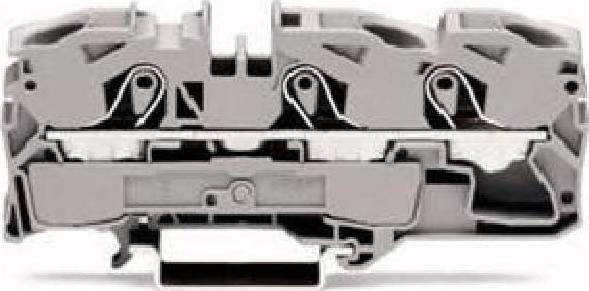 Actual product image Wago DIN RAIL TERMINAL 3 X 16 MM2 GREY